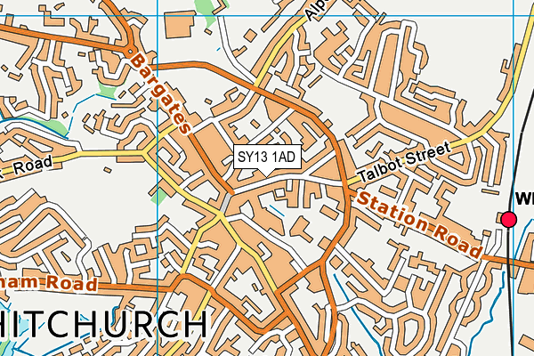 Map of UK MINI SHOP LTD at district scale