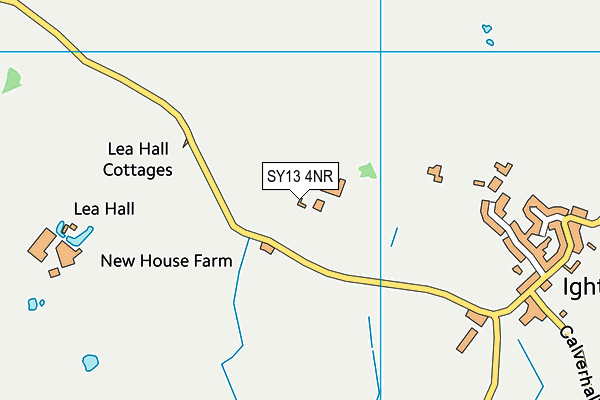 SY13 4NR map - OS VectorMap District (Ordnance Survey)