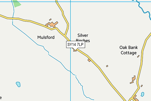 SY14 7LP map - OS VectorMap District (Ordnance Survey)