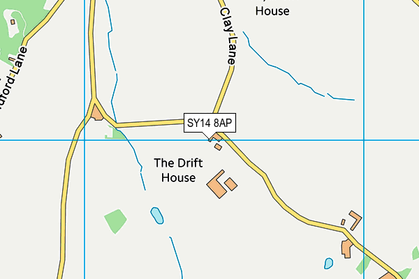 Bickerton Holy Trinity CofE Primary School map (SY14 8AP) - OS VectorMap District (Ordnance Survey)