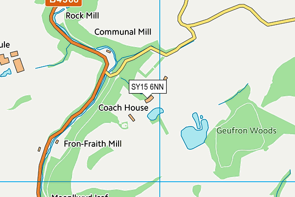 SY15 6NN map - OS VectorMap District (Ordnance Survey)