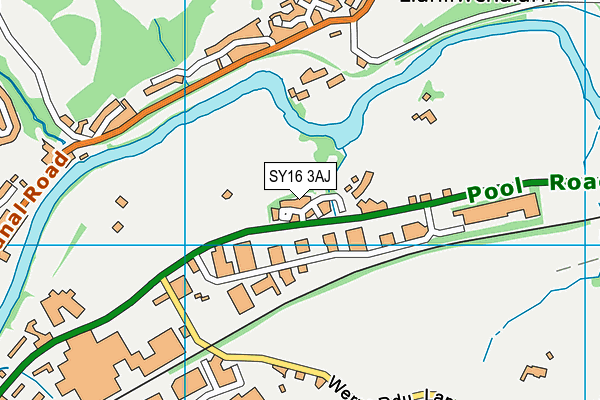 Map of PENRHOS ARMS LIMITED at district scale