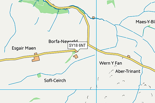 SY18 6NT map - OS VectorMap District (Ordnance Survey)