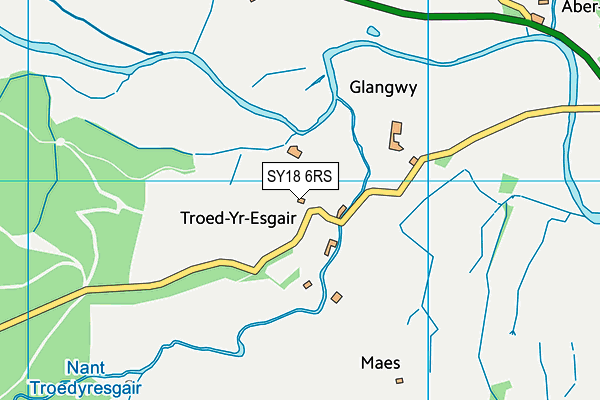 SY18 6RS map - OS VectorMap District (Ordnance Survey)