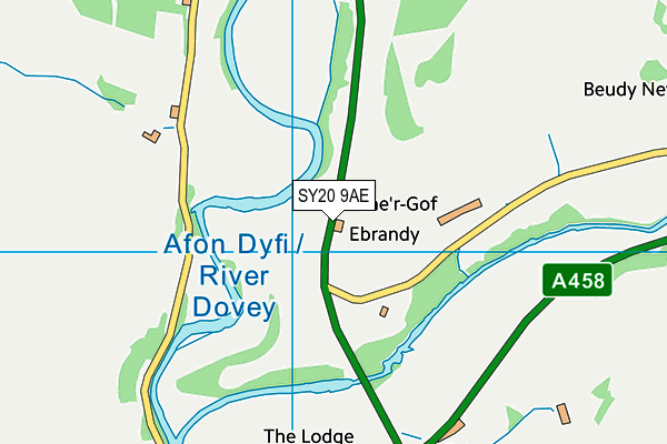 SY20 9AE map - OS VectorMap District (Ordnance Survey)