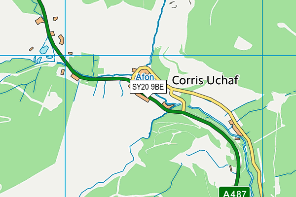 SY20 9BE map - OS VectorMap District (Ordnance Survey)