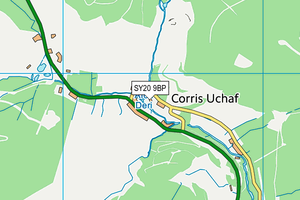 SY20 9BP map - OS VectorMap District (Ordnance Survey)
