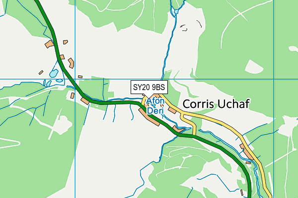 SY20 9BS map - OS VectorMap District (Ordnance Survey)