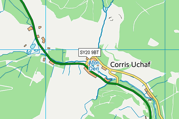 SY20 9BT map - OS VectorMap District (Ordnance Survey)