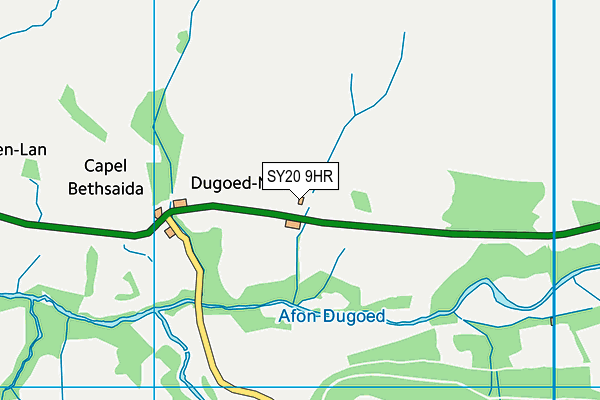 SY20 9HR map - OS VectorMap District (Ordnance Survey)