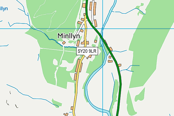 SY20 9LR map - OS VectorMap District (Ordnance Survey)