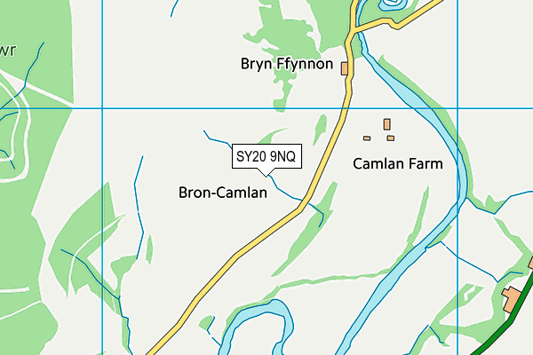 SY20 9NQ map - OS VectorMap District (Ordnance Survey)