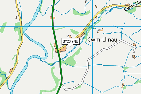 SY20 9NU map - OS VectorMap District (Ordnance Survey)