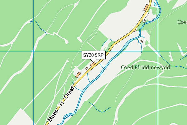 SY20 9RP map - OS VectorMap District (Ordnance Survey)