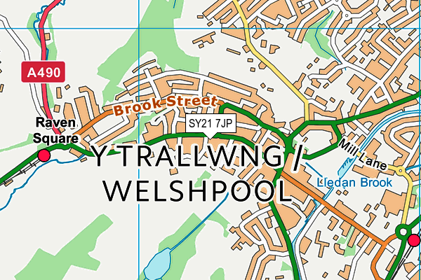 Map of LANTERN WELSHPOOL LIMITED at district scale