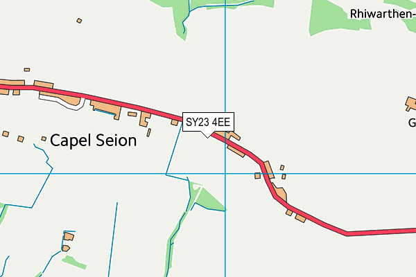 SY23 4EE map - OS VectorMap District (Ordnance Survey)