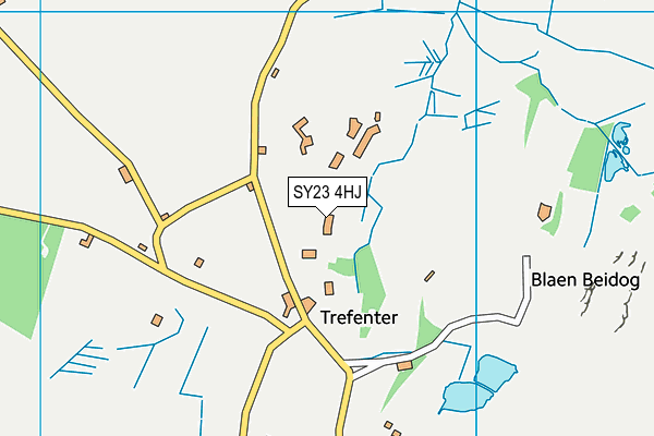 SY23 4HJ map - OS VectorMap District (Ordnance Survey)
