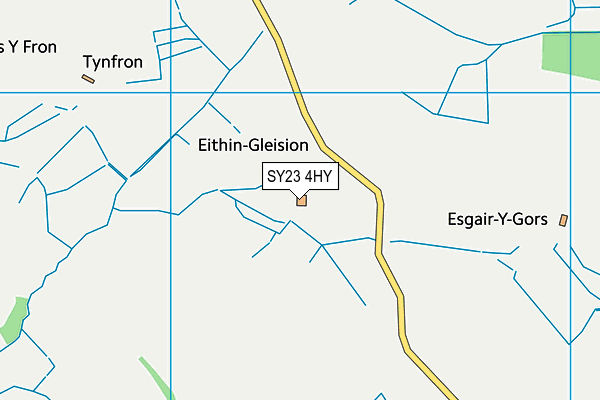 SY23 4HY map - OS VectorMap District (Ordnance Survey)