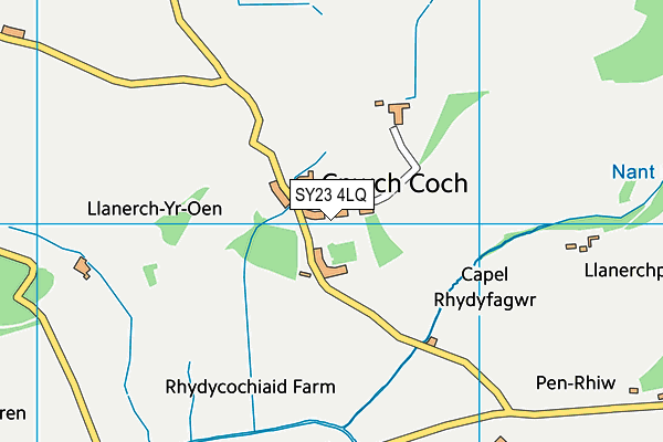 SY23 4LQ map - OS VectorMap District (Ordnance Survey)