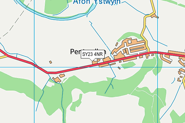 SY23 4NR map - OS VectorMap District (Ordnance Survey)