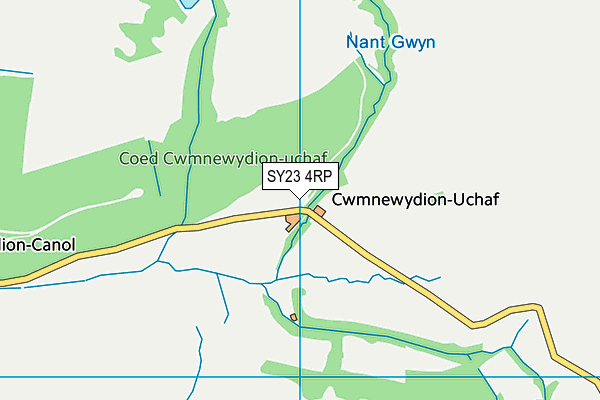 SY23 4RP map - OS VectorMap District (Ordnance Survey)