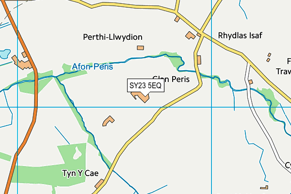 SY23 5EQ map - OS VectorMap District (Ordnance Survey)