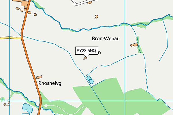 SY23 5NQ map - OS VectorMap District (Ordnance Survey)