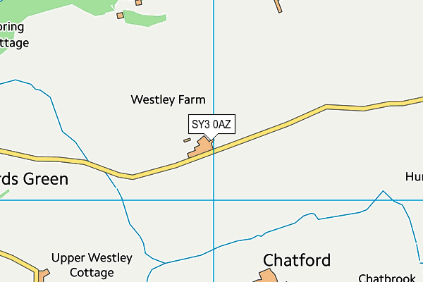 SY3 0AZ map - OS VectorMap District (Ordnance Survey)