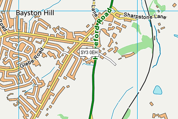 SY3 0EH map - OS VectorMap District (Ordnance Survey)