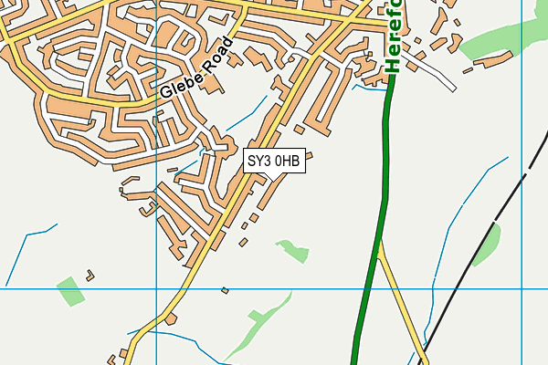 SY3 0HB map - OS VectorMap District (Ordnance Survey)