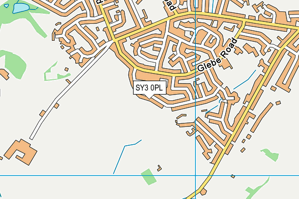 SY3 0PL map - OS VectorMap District (Ordnance Survey)
