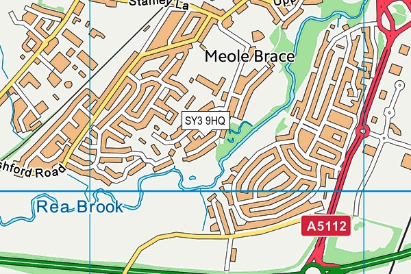 Map of MAESBROOK HOME CARE LTD at district scale