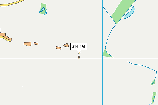 SY4 1AF map - OS VectorMap District (Ordnance Survey)