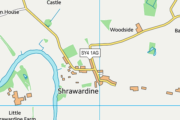 SY4 1AG map - OS VectorMap District (Ordnance Survey)