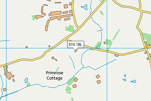 SY4 1BL map - OS VectorMap District (Ordnance Survey)