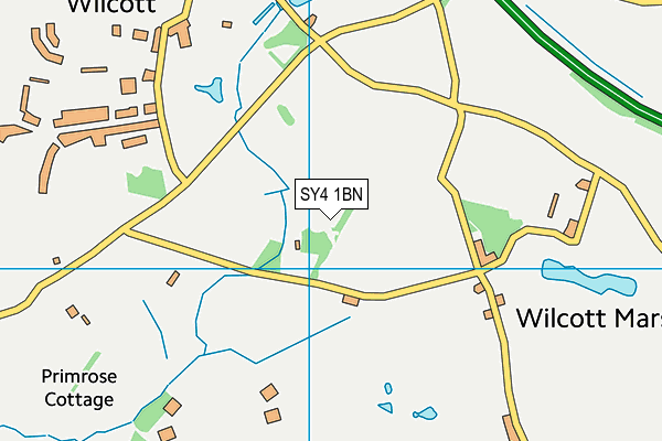 SY4 1BN map - OS VectorMap District (Ordnance Survey)