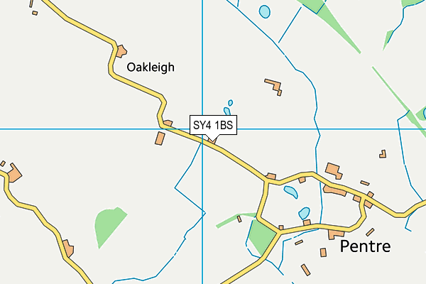 SY4 1BS map - OS VectorMap District (Ordnance Survey)