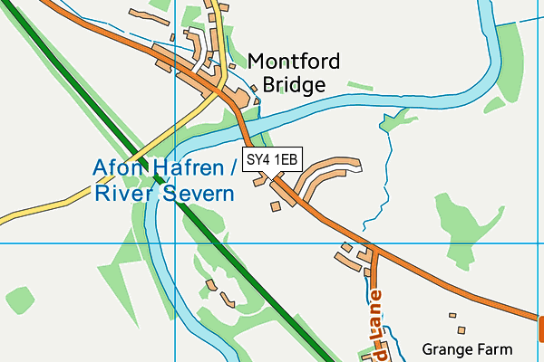 SY4 1EB map - OS VectorMap District (Ordnance Survey)