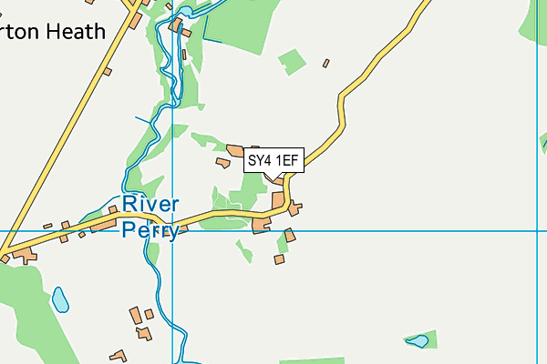 SY4 1EF map - OS VectorMap District (Ordnance Survey)