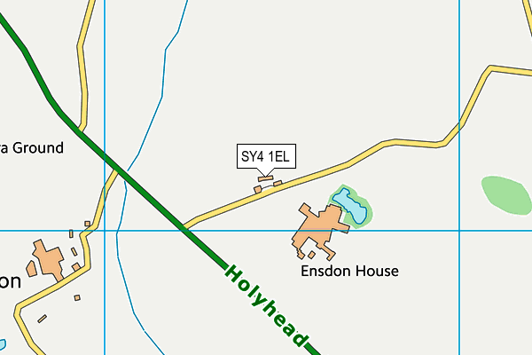 SY4 1EL map - OS VectorMap District (Ordnance Survey)