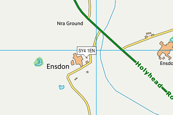 SY4 1EN map - OS VectorMap District (Ordnance Survey)