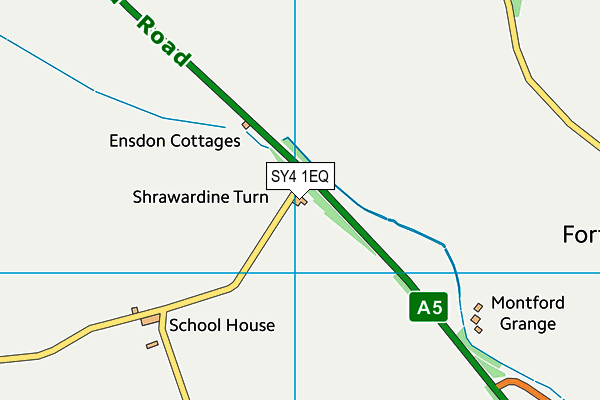 SY4 1EQ map - OS VectorMap District (Ordnance Survey)