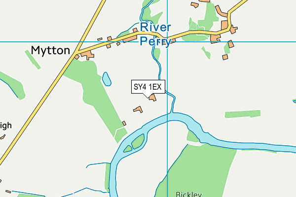 SY4 1EX map - OS VectorMap District (Ordnance Survey)