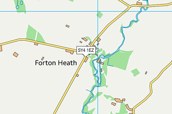 SY4 1EZ map - OS VectorMap District (Ordnance Survey)