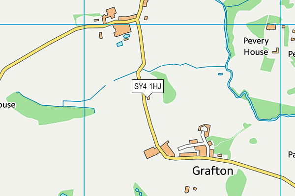 SY4 1HJ map - OS VectorMap District (Ordnance Survey)