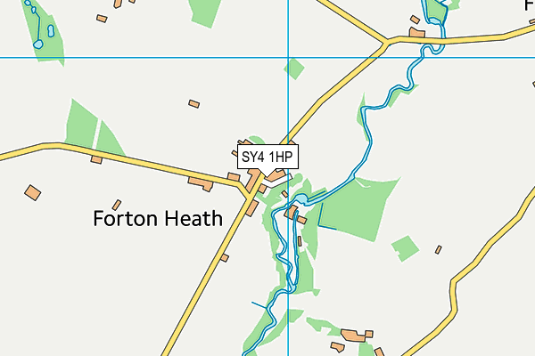 SY4 1HP map - OS VectorMap District (Ordnance Survey)