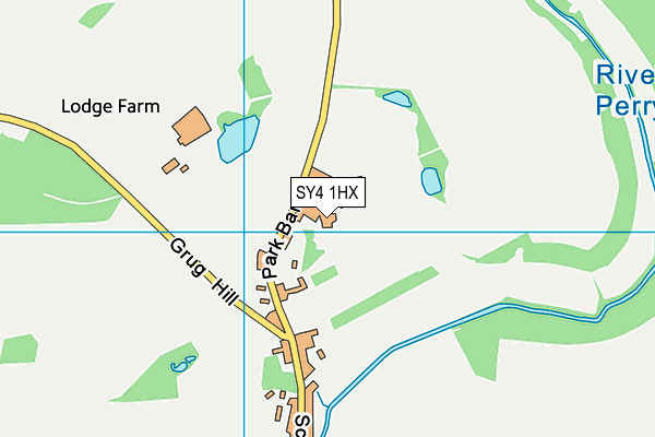 Packwood Haugh School map (SY4 1HX) - OS VectorMap District (Ordnance Survey)