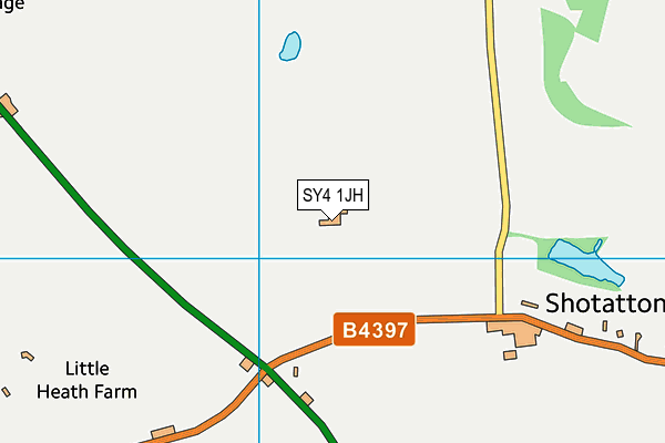 SY4 1JH map - OS VectorMap District (Ordnance Survey)