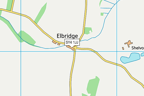 SY4 1JJ map - OS VectorMap District (Ordnance Survey)