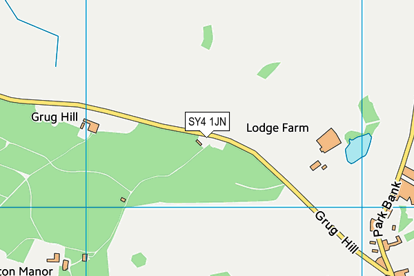 SY4 1JN map - OS VectorMap District (Ordnance Survey)